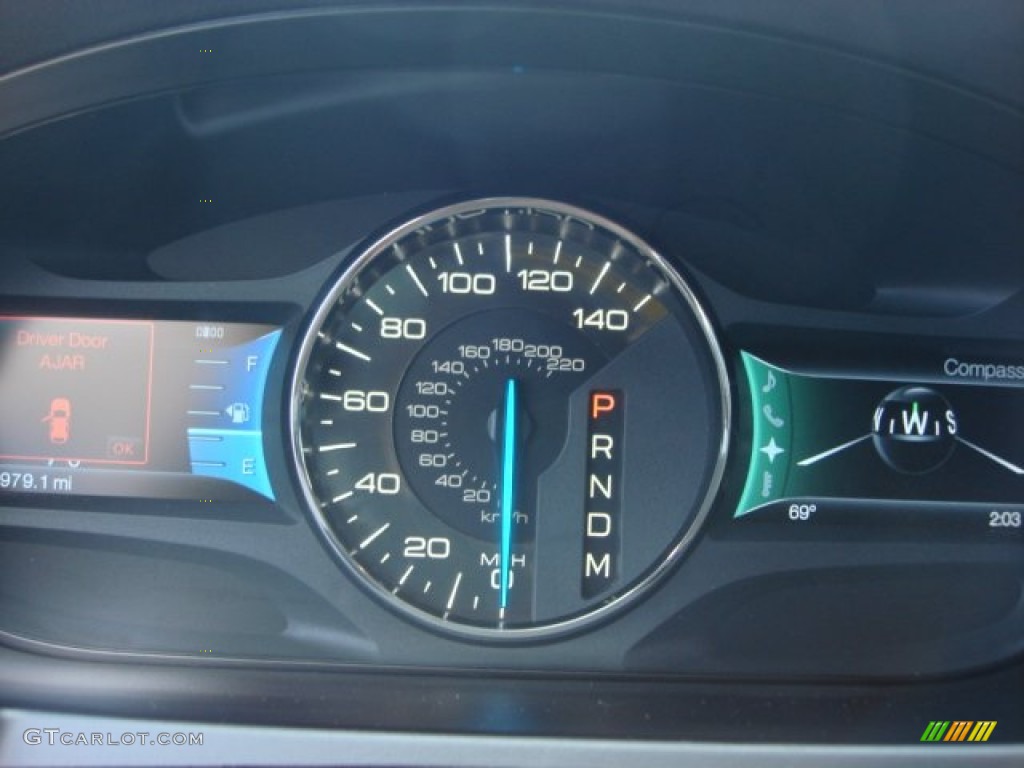 2012 Edge Limited AWD - White Platinum Metallic Tri-Coat / Sienna photo #20