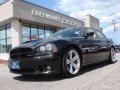 Brilliant Black Crystal Pearl 2008 Dodge Charger SRT-8
