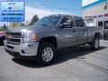 Graystone Metallic - Silverado 3500HD LT Crew Cab 4x4 Photo No. 1