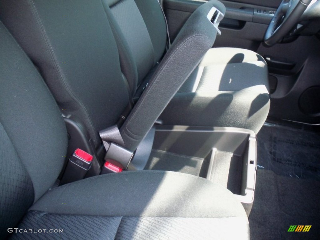 2012 Silverado 3500HD LT Crew Cab 4x4 - Graystone Metallic / Ebony photo #22