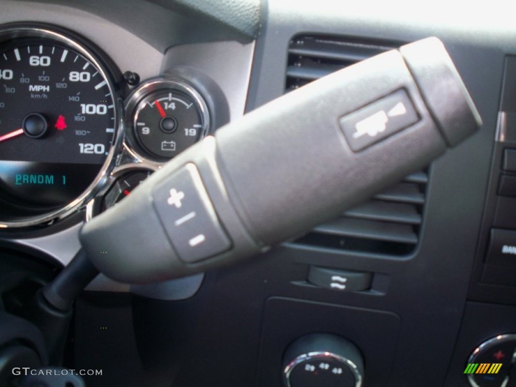 2012 Silverado 3500HD LT Crew Cab 4x4 - Graystone Metallic / Ebony photo #36