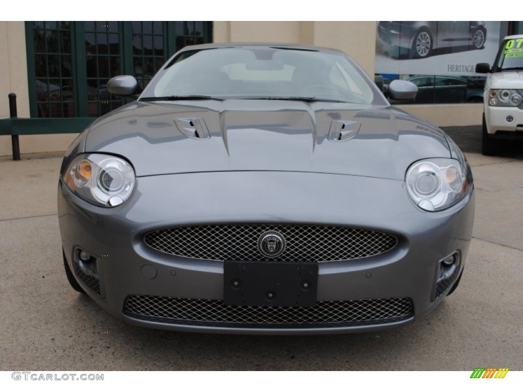 2009 XK XKR Coupe - Lunar Grey / Charcoal photo #2