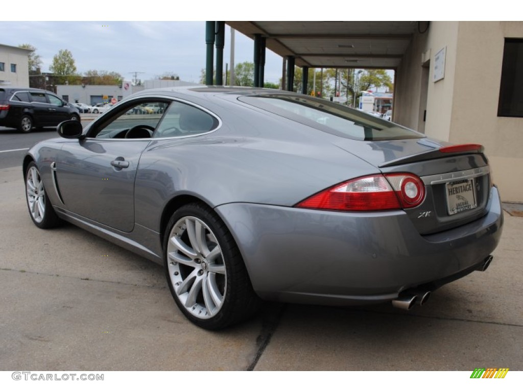 2009 XK XKR Coupe - Lunar Grey / Charcoal photo #4