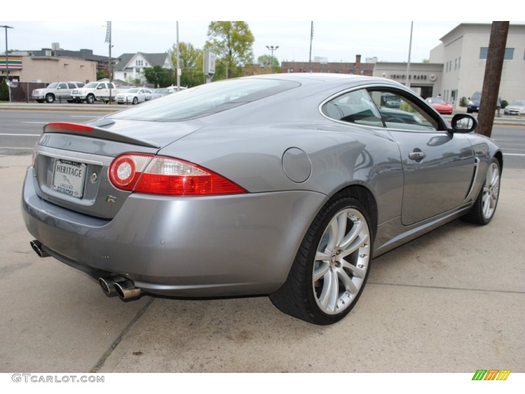 2009 XK XKR Coupe - Lunar Grey / Charcoal photo #6