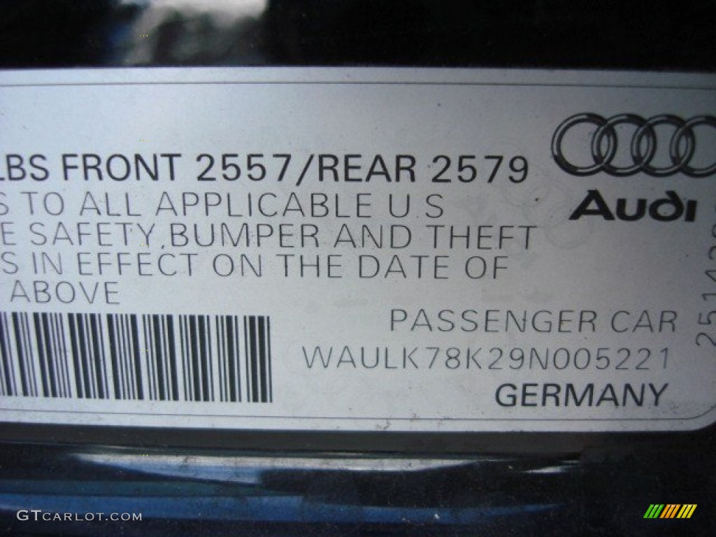 2009 A4 3.2 quattro Sedan - Brilliant Black / Cardamom Beige photo #24