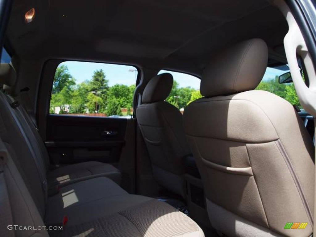 2012 Ram 2500 HD Big Horn Crew Cab 4x4 - Mineral Gray Metallic / Light Pebble Beige/Bark Brown photo #6