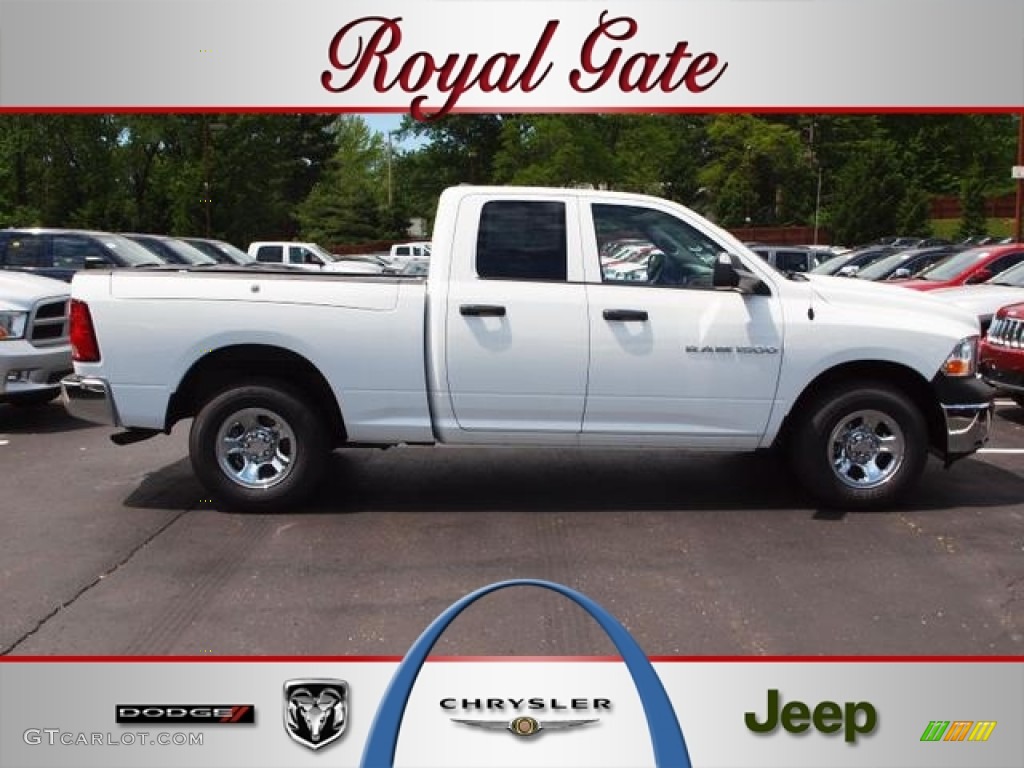 Bright White Dodge Ram 1500