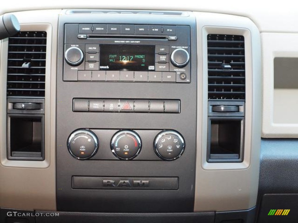 2012 Ram 1500 ST Quad Cab - Bright White / Dark Slate Gray/Medium Graystone photo #8