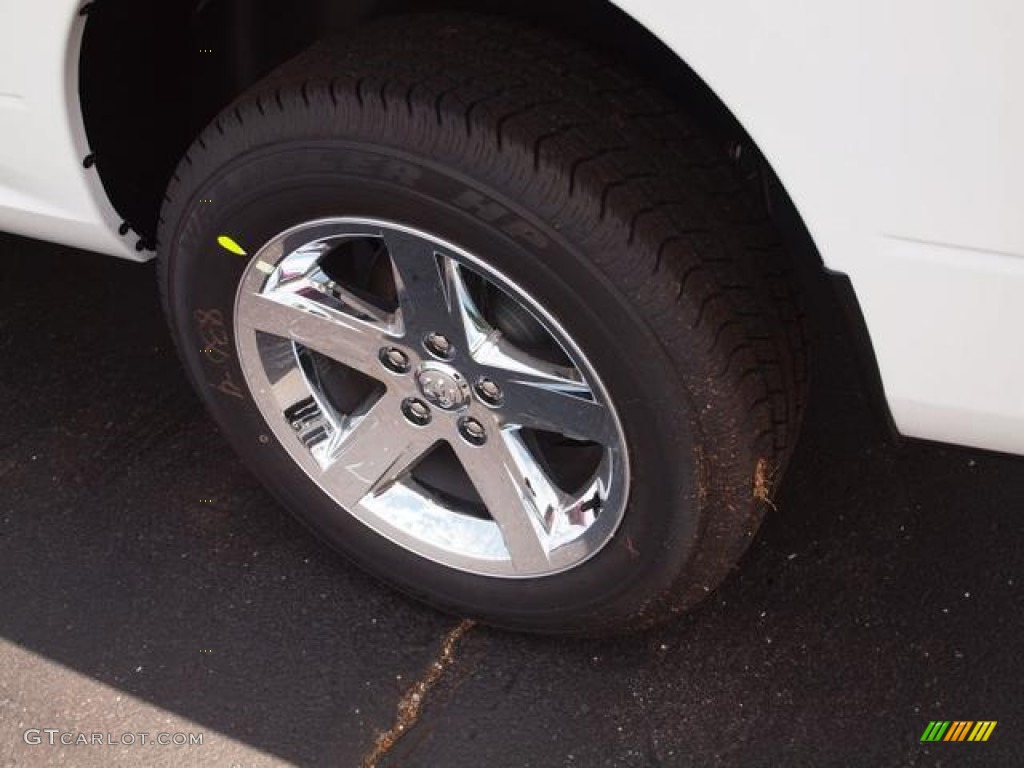 2012 Ram 1500 Express Quad Cab 4x4 - Bright White / Dark Slate Gray/Medium Graystone photo #3