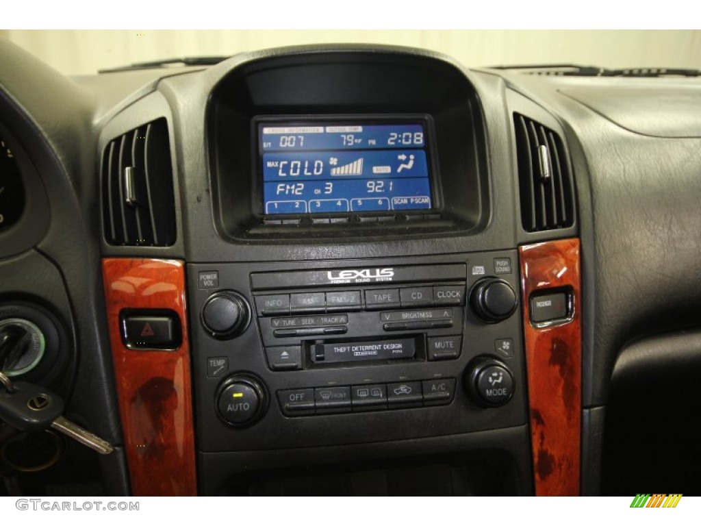 2001 RX 300 - Sunset Mist Pearl / Black photo #21