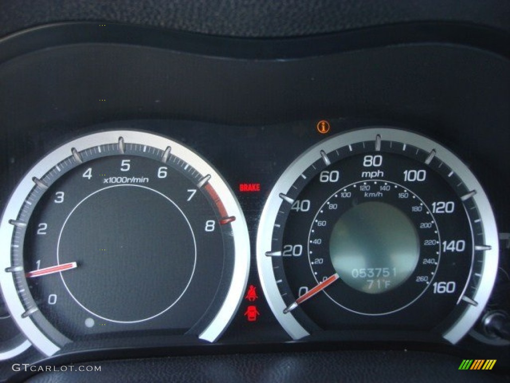 2009 TSX Sedan - Crystal Black Pearl / Ebony photo #14