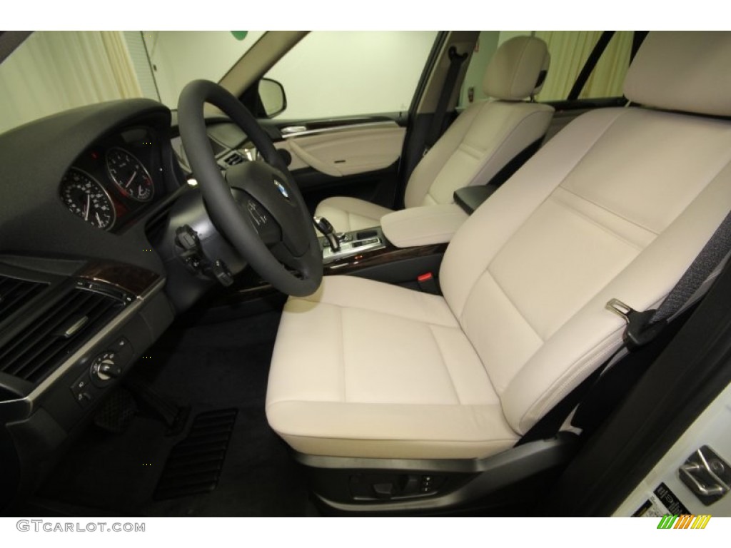 Oyster Interior 2013 BMW X5 xDrive 35i Premium Photo #64376578