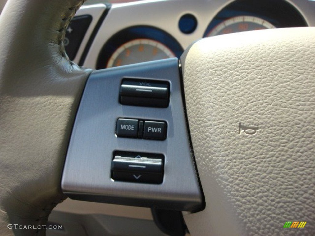 2007 Murano SL AWD - Brilliant Silver Metallic / Cafe Latte photo #23