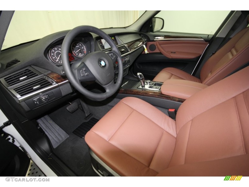 Cinnamon Brown Interior 2013 BMW X5 xDrive 35i Premium Photo #64376828