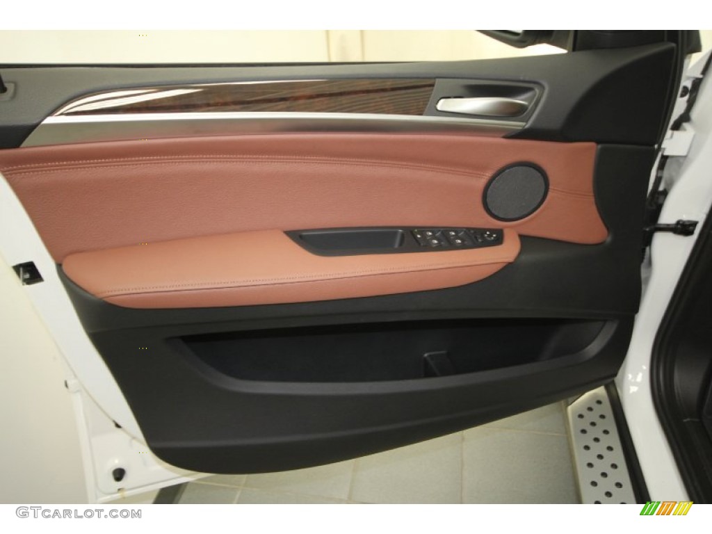2013 BMW X5 xDrive 35i Premium Cinnamon Brown Door Panel Photo #64376847