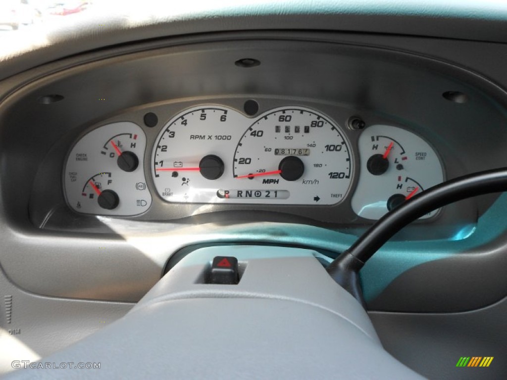 2003 Explorer Sport XLT - True Blue Metallic / Midnight Gray photo #24