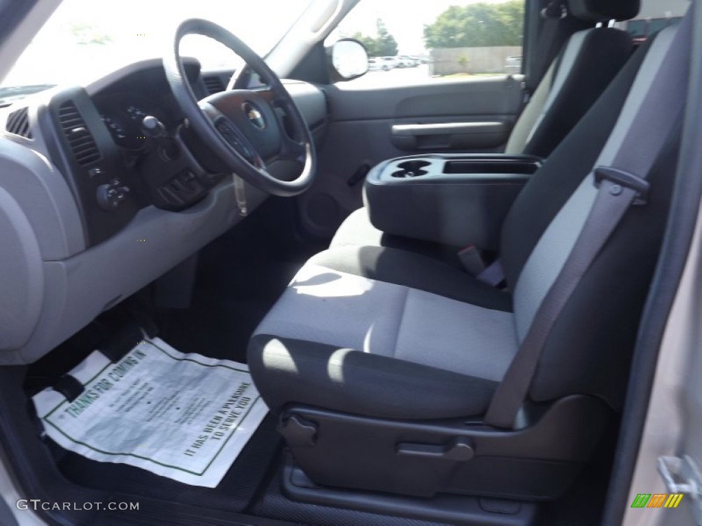 2009 Silverado 1500 Regular Cab - Silver Birch Metallic / Dark Titanium photo #5