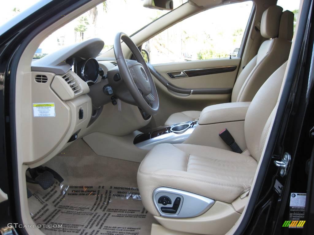 2006 R 500 4Matic - Black / Macadamia photo #8