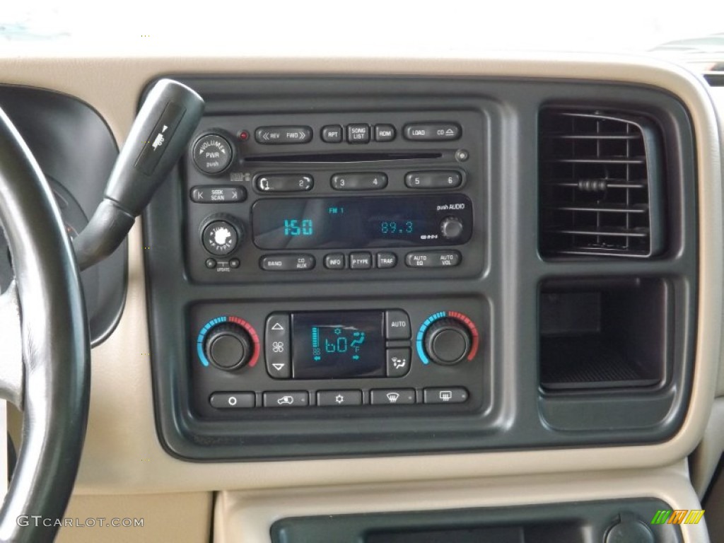 2004 Silverado 1500 LT Crew Cab - Black / Tan photo #9