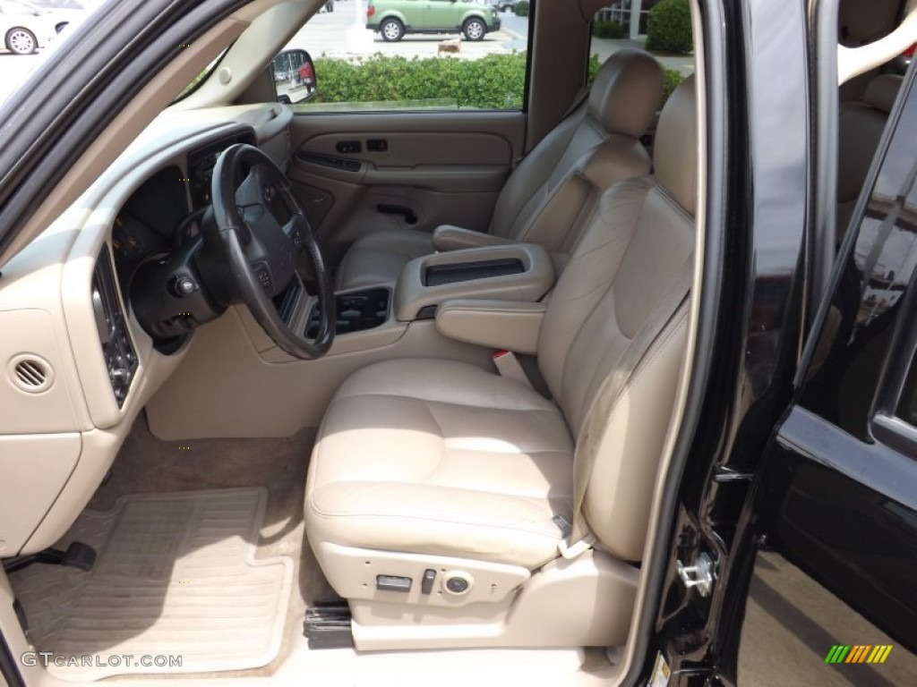 2004 Silverado 1500 LT Crew Cab - Black / Tan photo #12