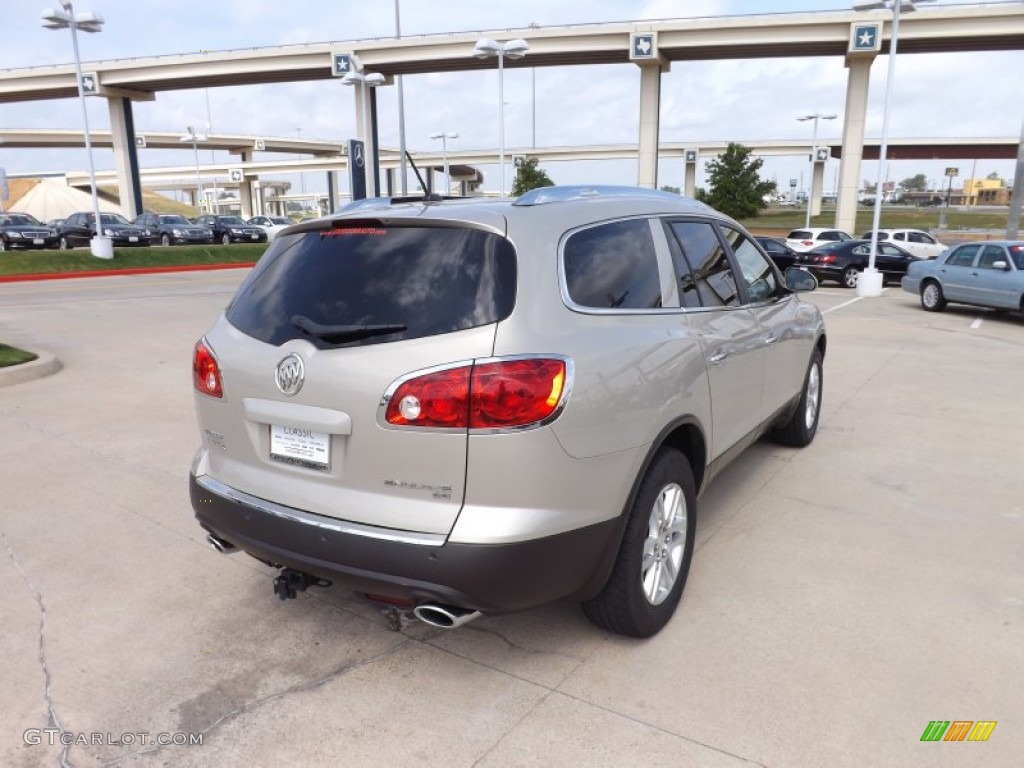 2008 Enclave CX - Gold Mist Metallic / Cashmere/Cocoa photo #5