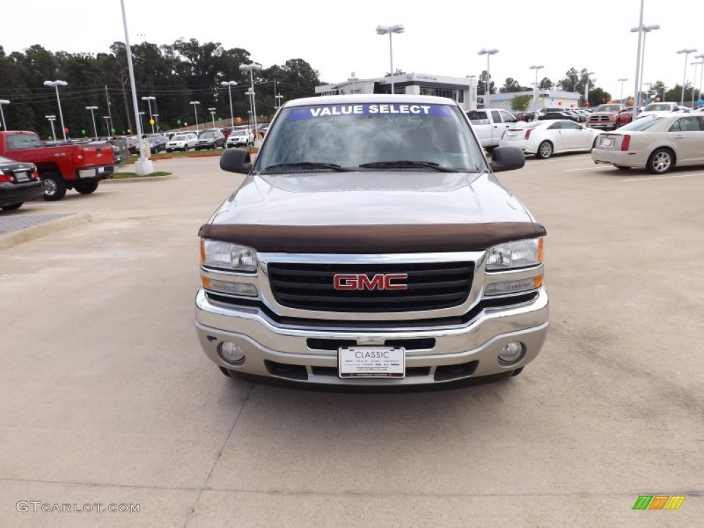 2006 Sierra 1500 SLE Extended Cab 4x4 - Silver Birch Metallic / Dark Pewter photo #3
