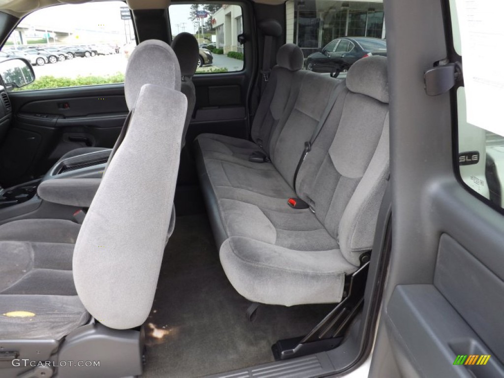 2006 Sierra 1500 SLE Extended Cab 4x4 - Silver Birch Metallic / Dark Pewter photo #10