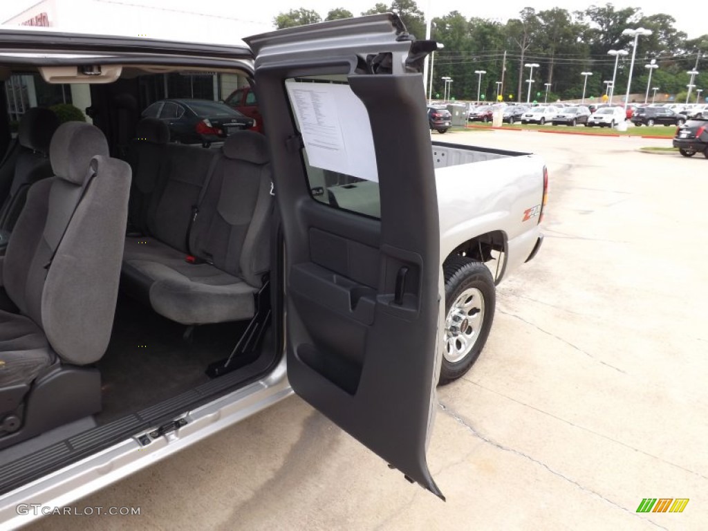 2006 Sierra 1500 SLE Extended Cab 4x4 - Silver Birch Metallic / Dark Pewter photo #13