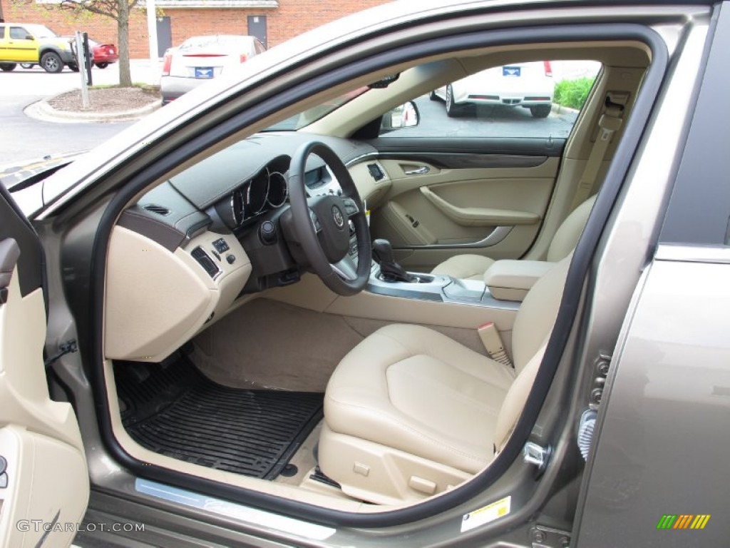 Cashmere/Cocoa Interior 2011 Cadillac CTS 4 3.6 AWD Sedan Photo #64382829