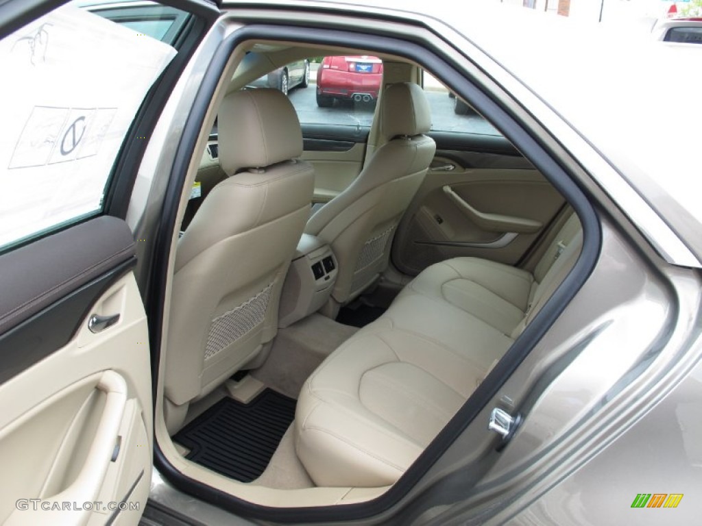 Cashmere/Cocoa Interior 2011 Cadillac CTS 4 3.6 AWD Sedan Photo #64382847