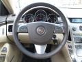 2011 Cadillac CTS Cashmere/Cocoa Interior Steering Wheel Photo