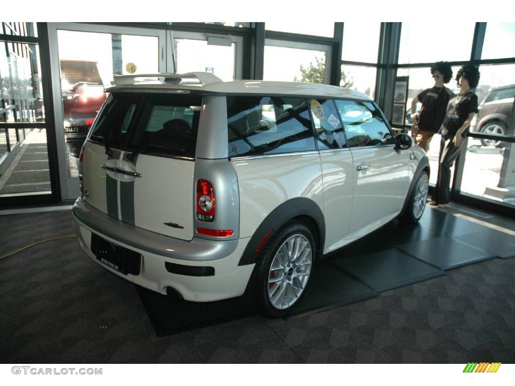 2009 Cooper John Cooper Works Clubman - Pepper White / Lounge Hot Chocolate Leather photo #1