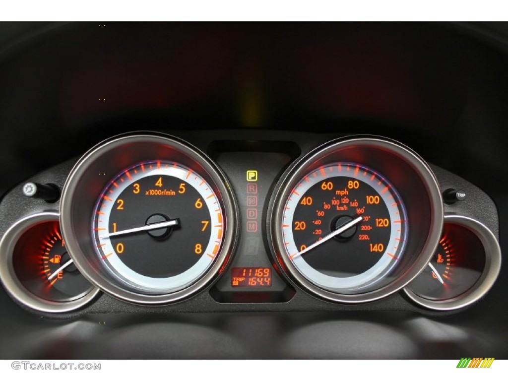 2011 Mazda CX-9 Grand Touring AWD Gauges Photo #64383363