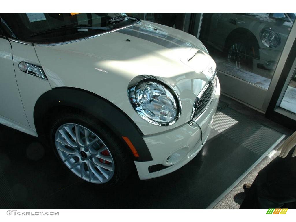 2009 Cooper John Cooper Works Clubman - Pepper White / Lounge Hot Chocolate Leather photo #3