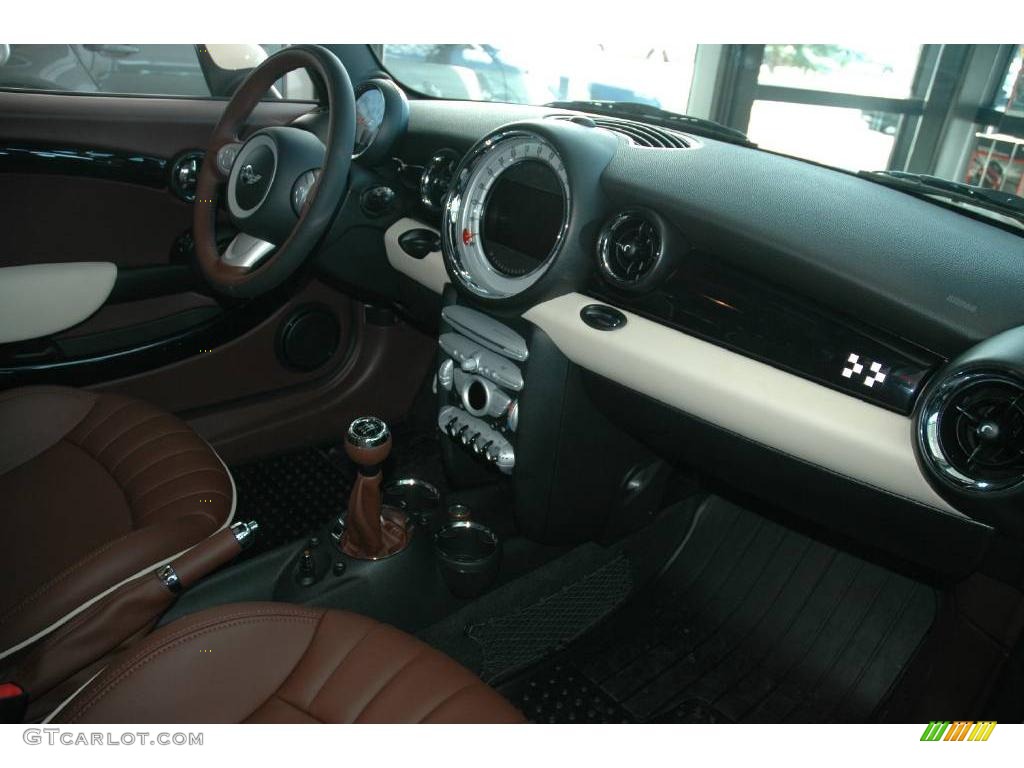 2009 Cooper John Cooper Works Clubman - Pepper White / Lounge Hot Chocolate Leather photo #9