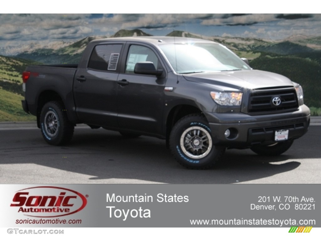 2012 Tundra TRD Rock Warrior CrewMax 4x4 - Magnetic Gray Metallic / Black photo #1