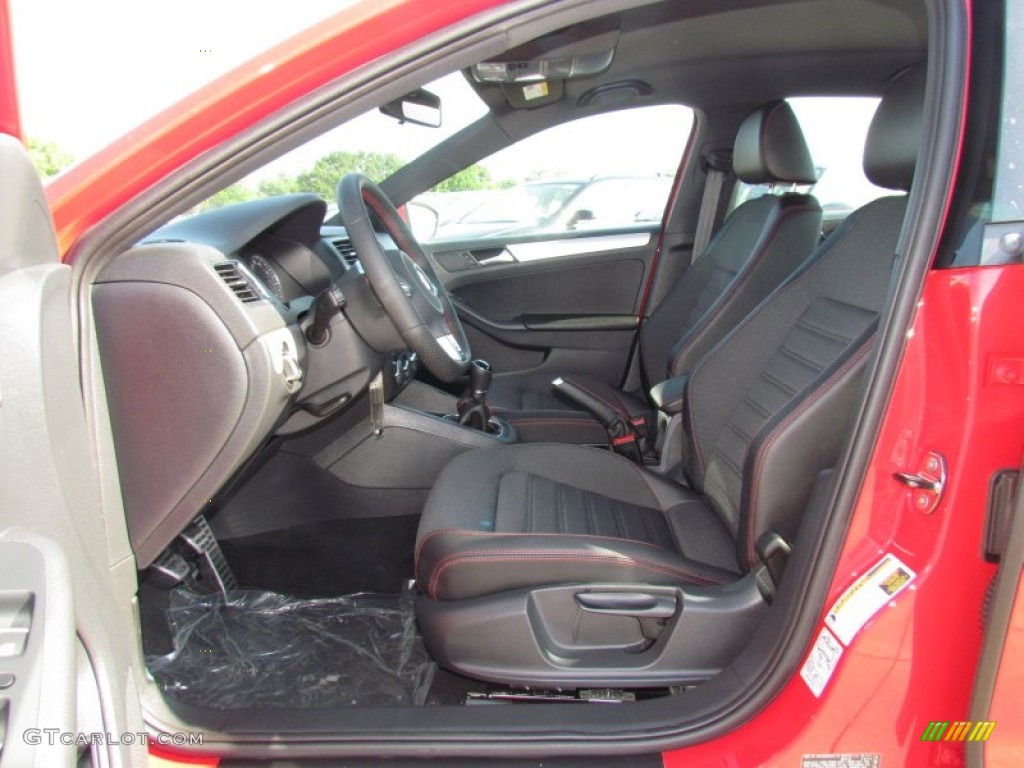 Titan Black Interior 2012 Volkswagen Jetta GLI Photo #64386450