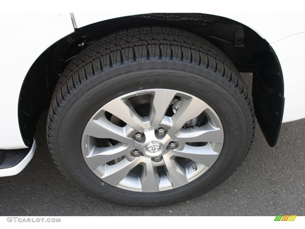 2012 Toyota Sequoia Platinum 4WD Wheel Photo #64386483