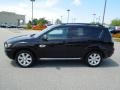 2010 Labrador Black Pearl Mitsubishi Outlander SE  photo #4