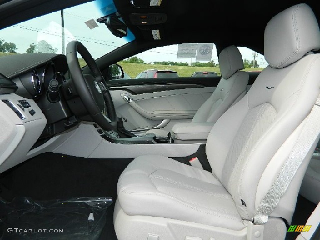 Light Titanium/Ebony Interior 2012 Cadillac CTS Coupe Photo #64387701