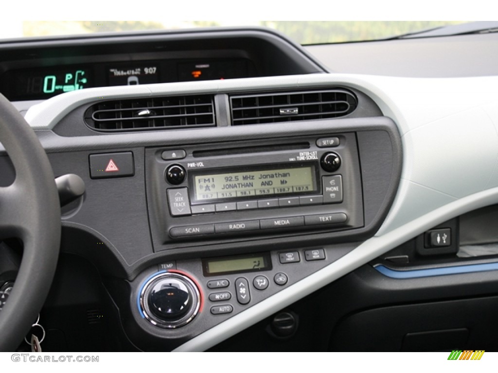 2012 Toyota Prius c Hybrid Two Controls Photo #64387706