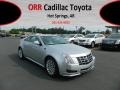 2012 Radiant Silver Metallic Cadillac CTS Coupe  photo #1