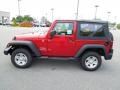 Deep Cherry Red Crystal Pearl - Wrangler Sport S 4x4 Photo No. 4