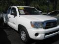 Super White - Tacoma SR5 Access Cab Photo No. 13