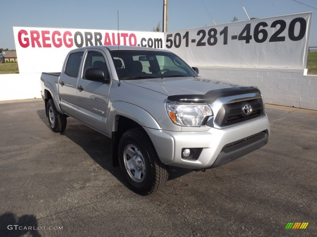 2012 Tacoma V6 Double Cab 4x4 - Silver Streak Mica / Graphite photo #1