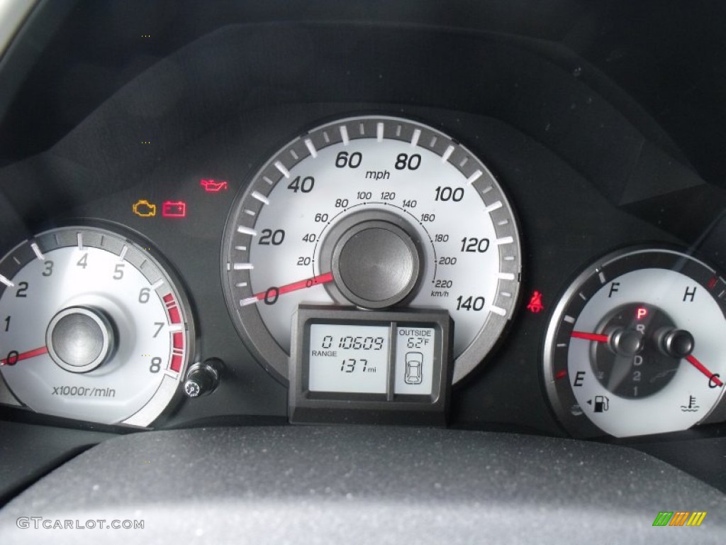 2012 Honda Pilot EX-L 4WD Gauges Photo #64390013