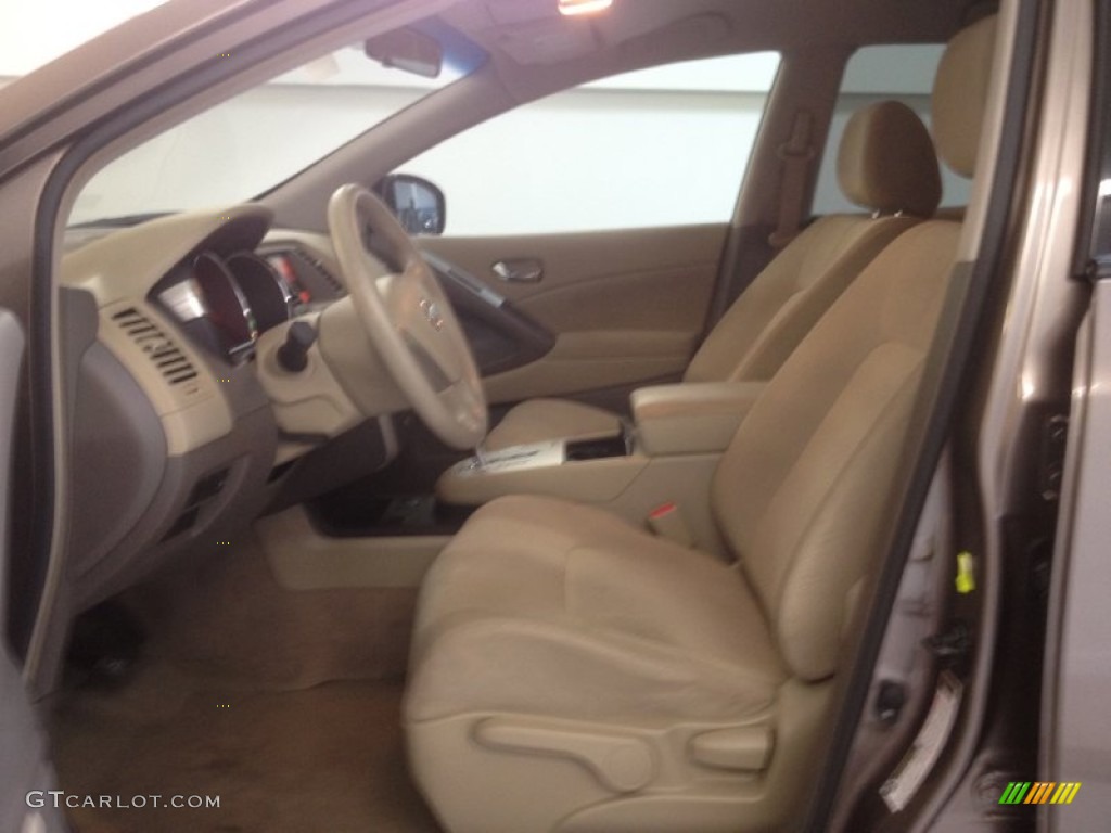 2010 Murano S AWD - Saharan Stone Metallic / Beige photo #11