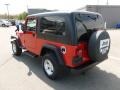 2005 Flame Red Jeep Wrangler Unlimited 4x4  photo #5