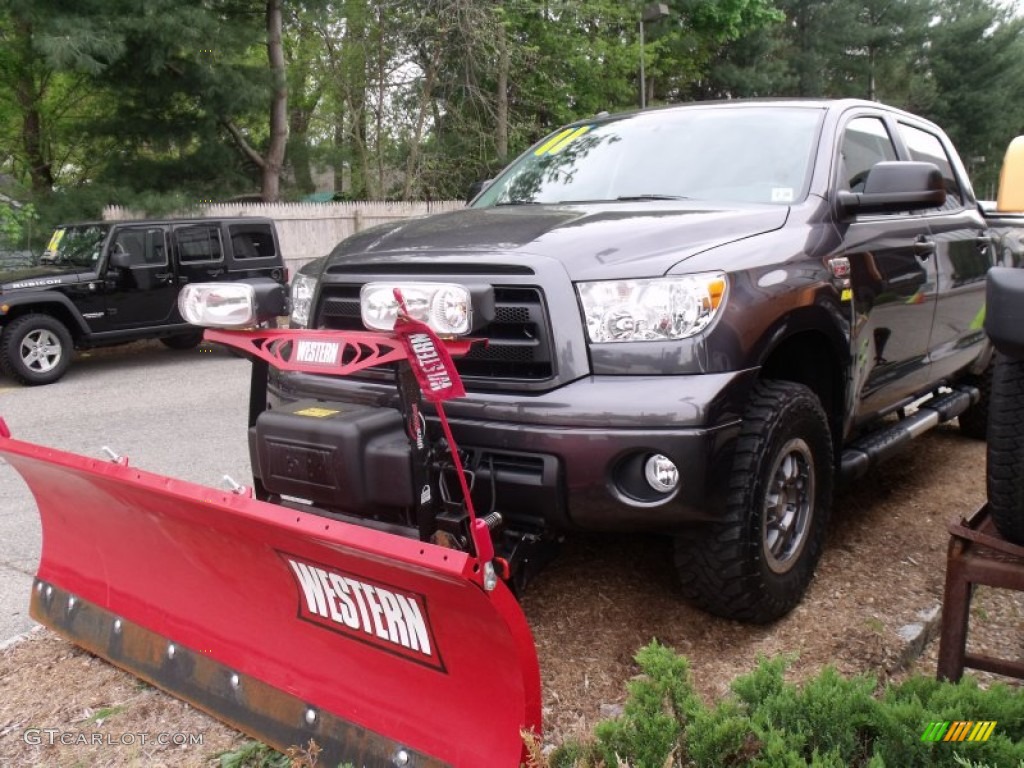 2011 Tundra TRD Rock Warrior CrewMax 4x4 - Black / Black photo #1