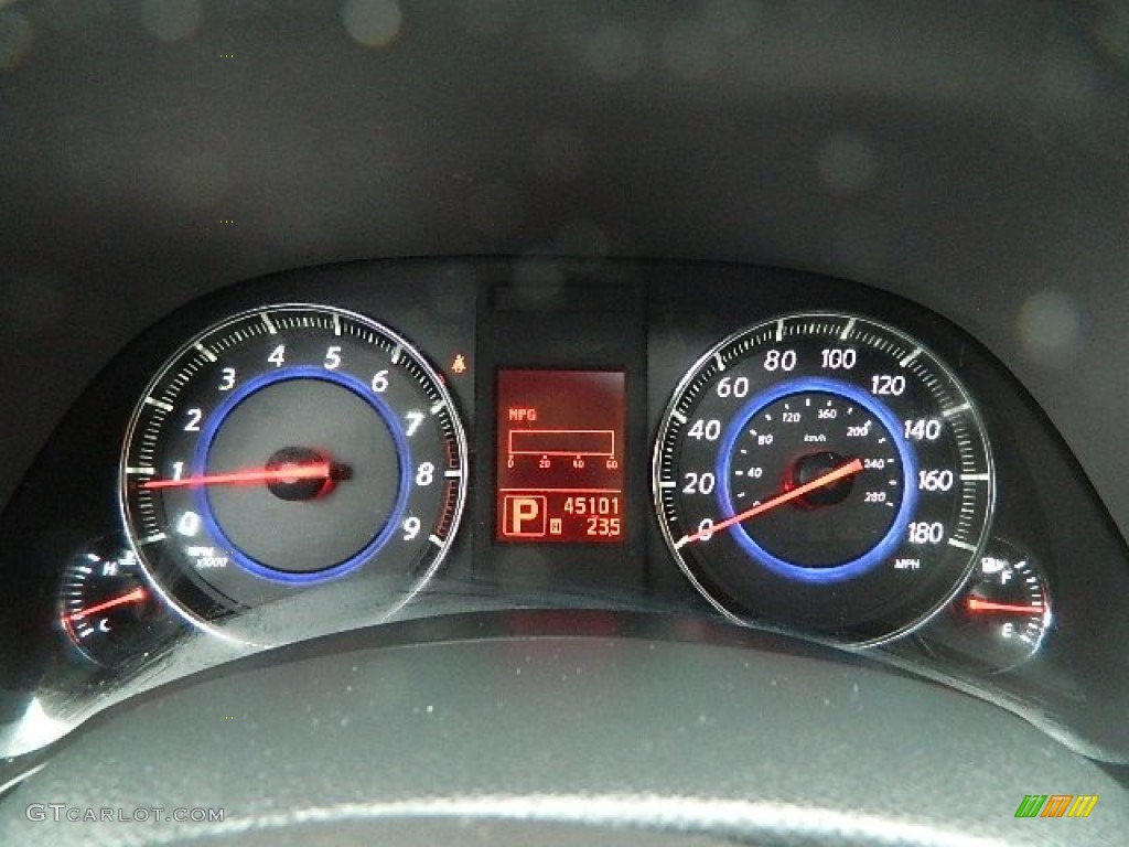 2009 Infiniti FX 35 AWD Gauges Photo #64390884